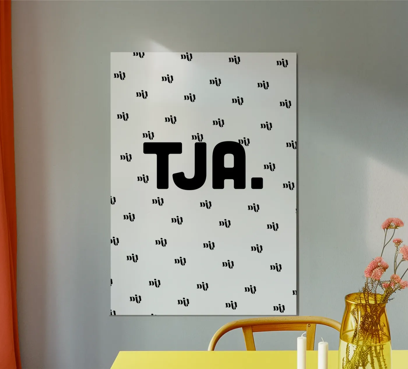 Tja. poster de Nur So Studio