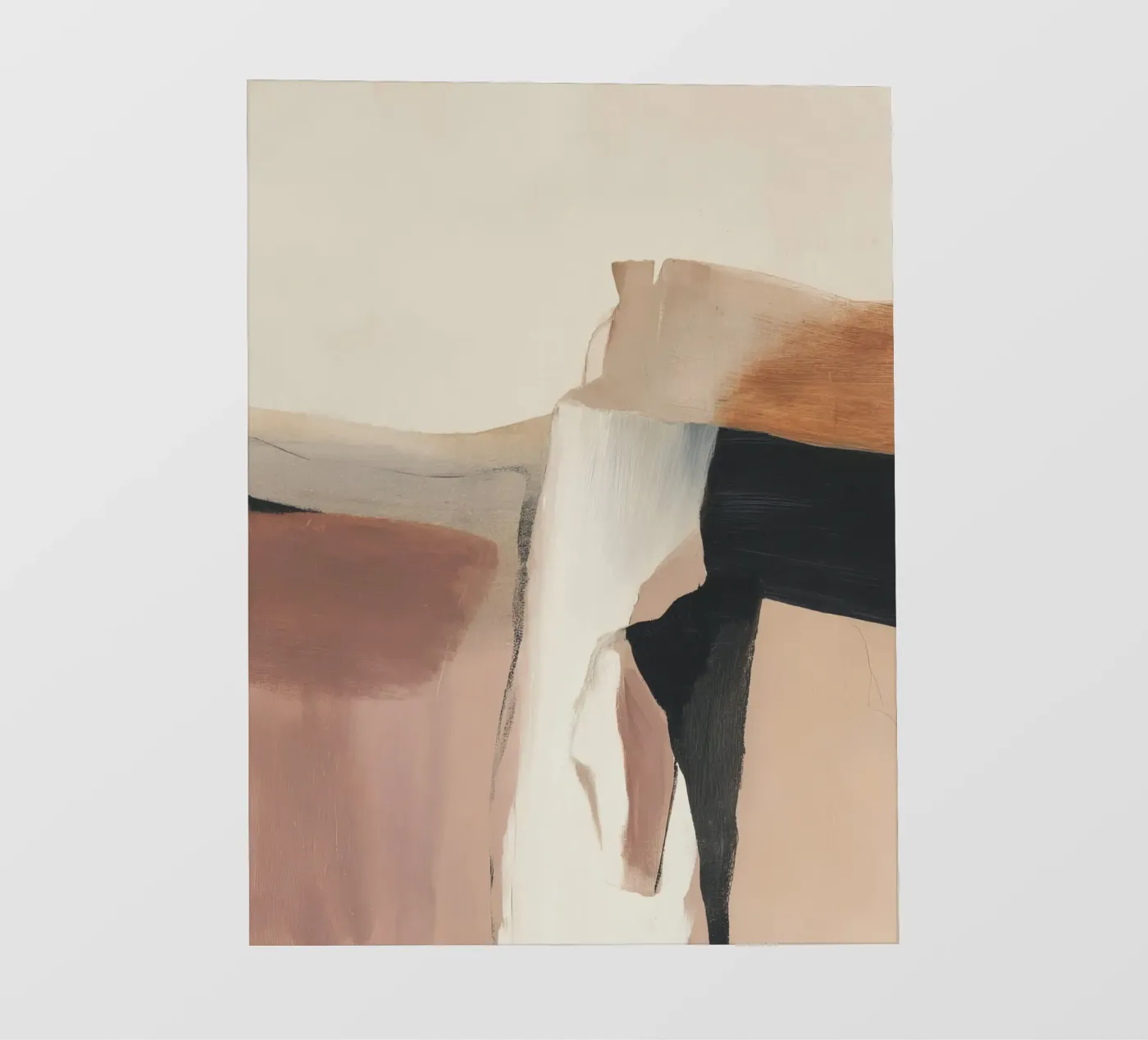 Abstracte lagen fotobehang van ThingDesign
