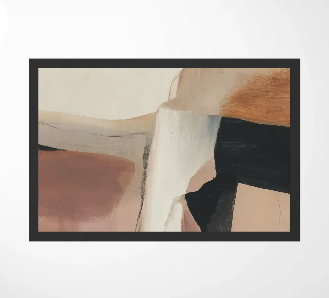 Abstract Layers doormat by ThingDesign