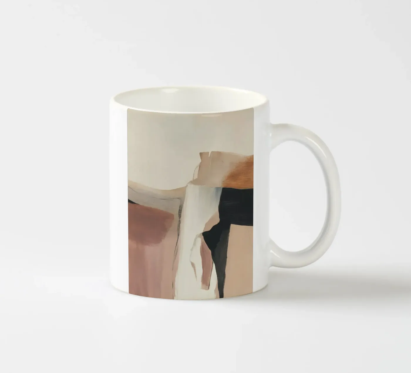 Abstract Layers ceramic mug by ThingDesign