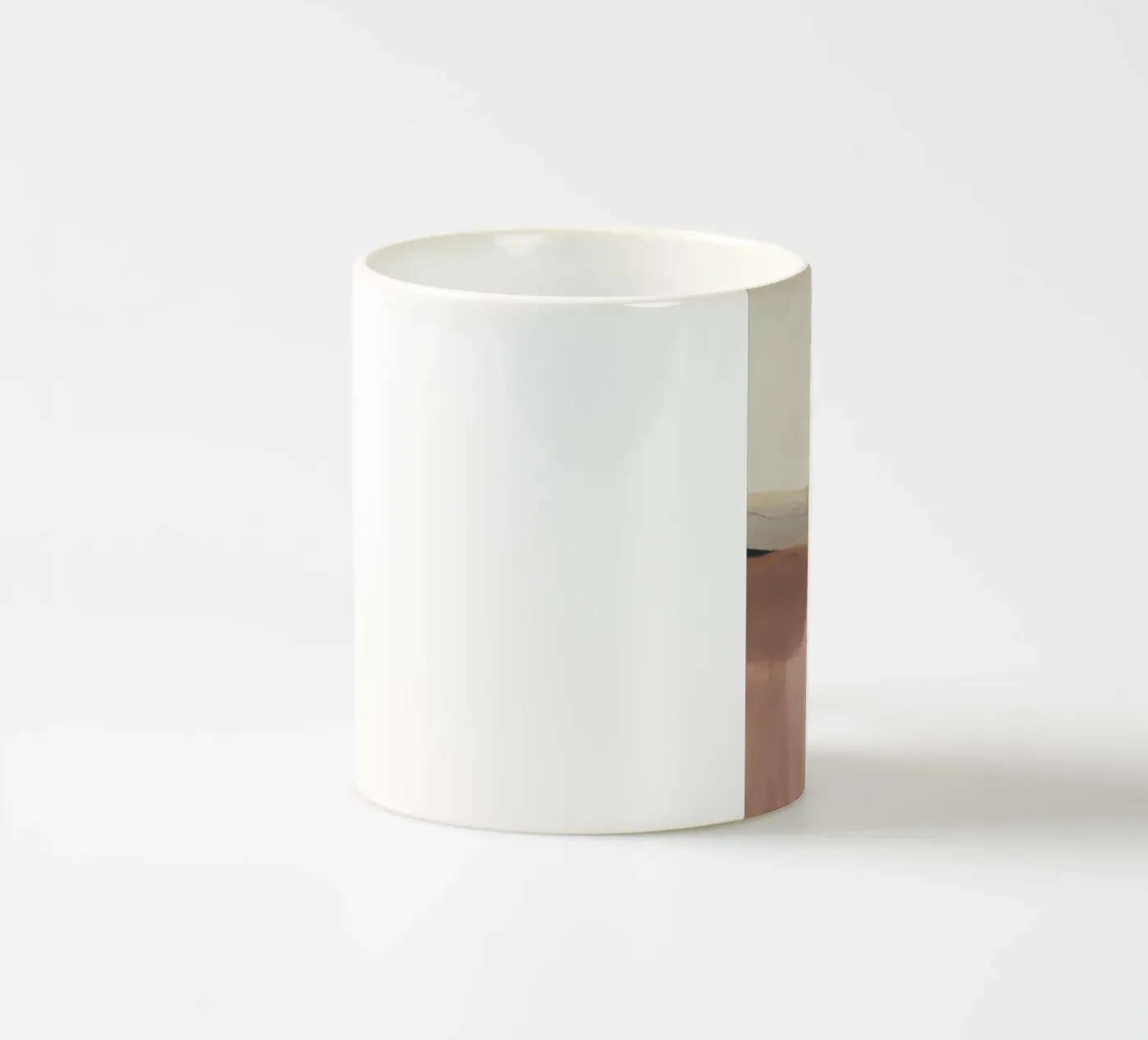 Abstract Layers ceramic mug by ThingDesign