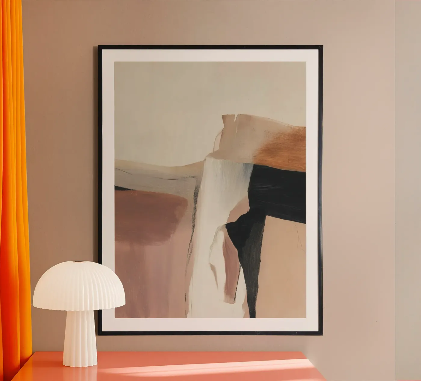 Abstract Layers poster by ThingDesign