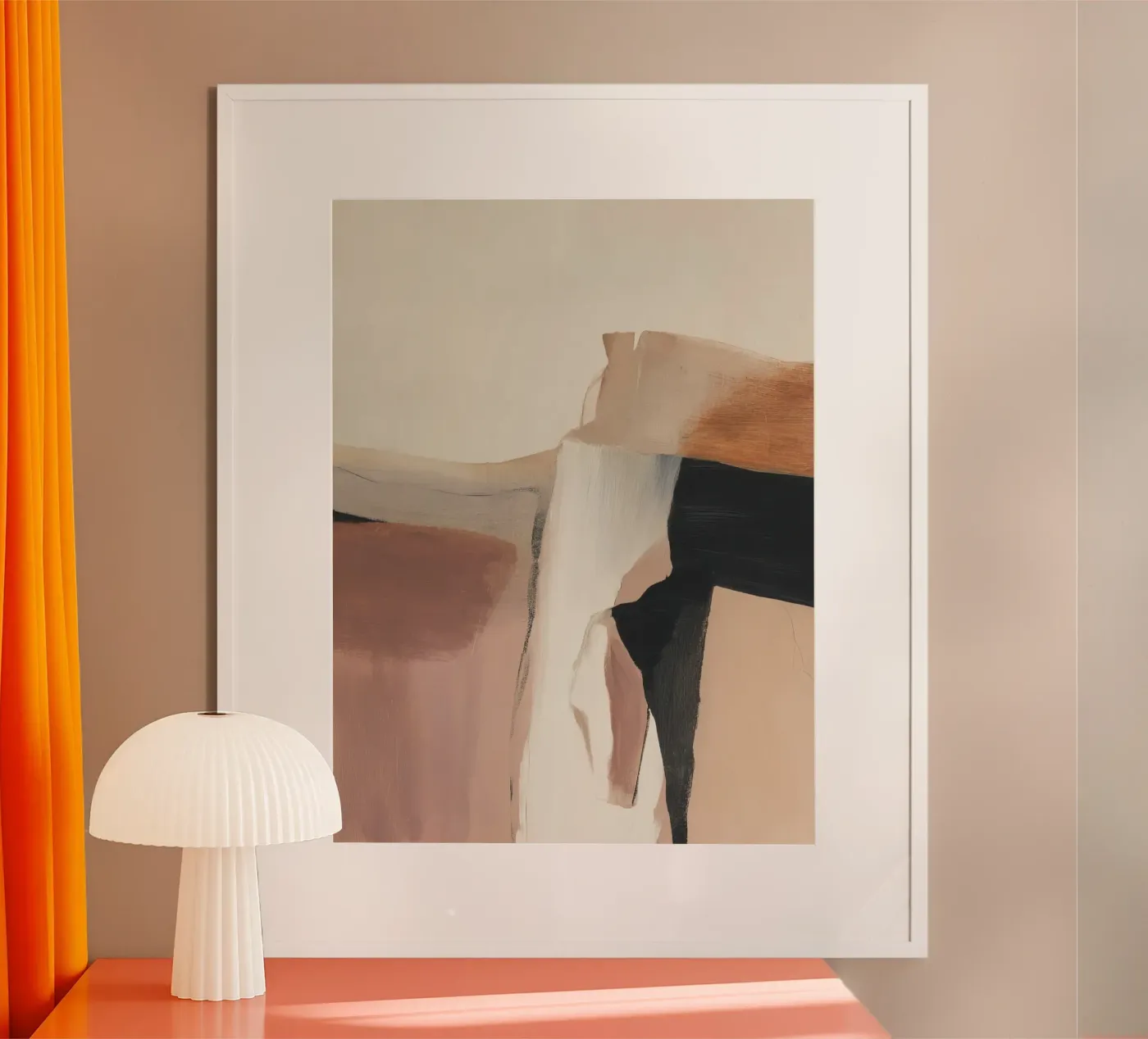 Abstract Layers poster by ThingDesign
