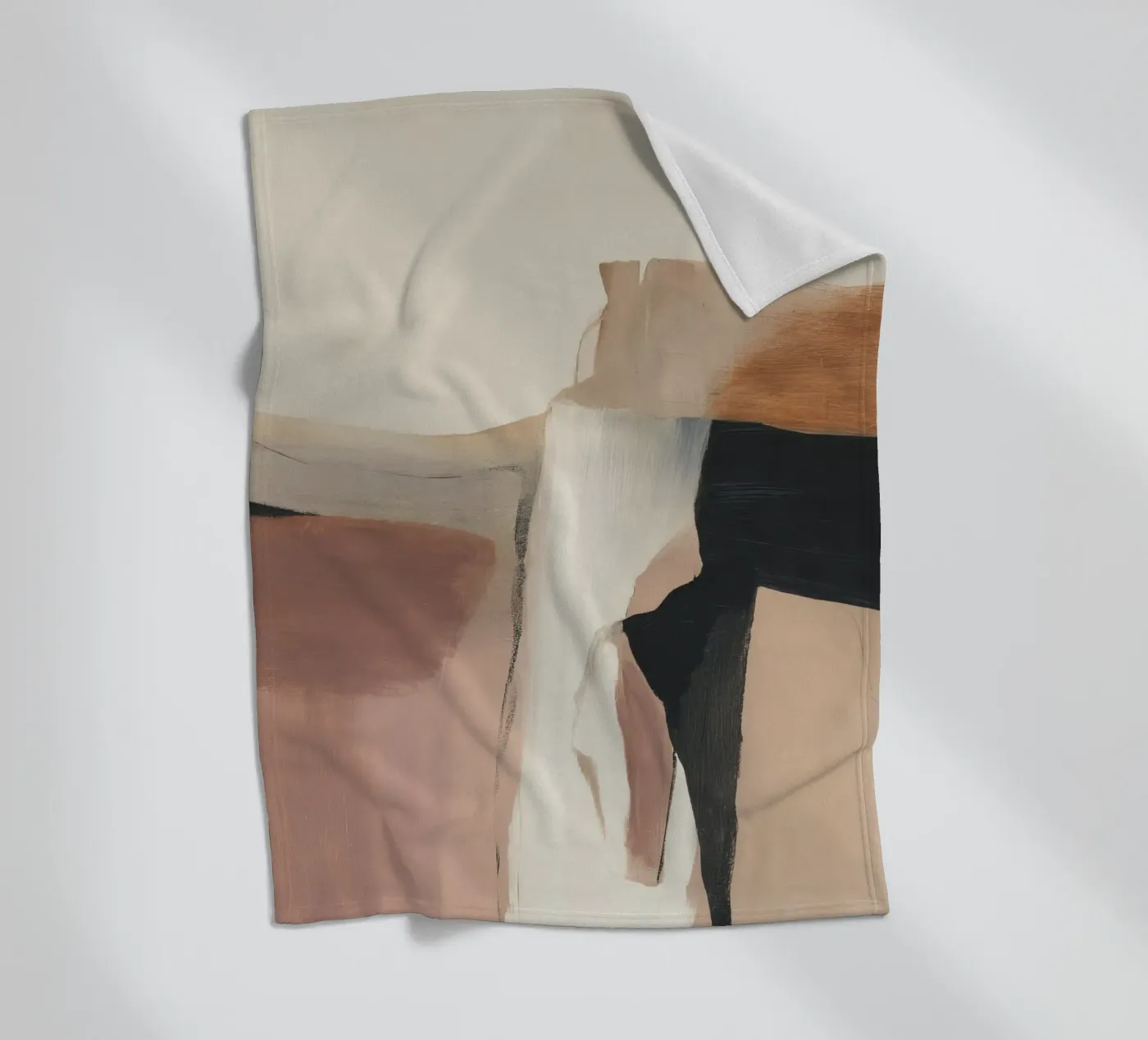 Abstrakte Ebenen Fleecedecke von ThingDesign