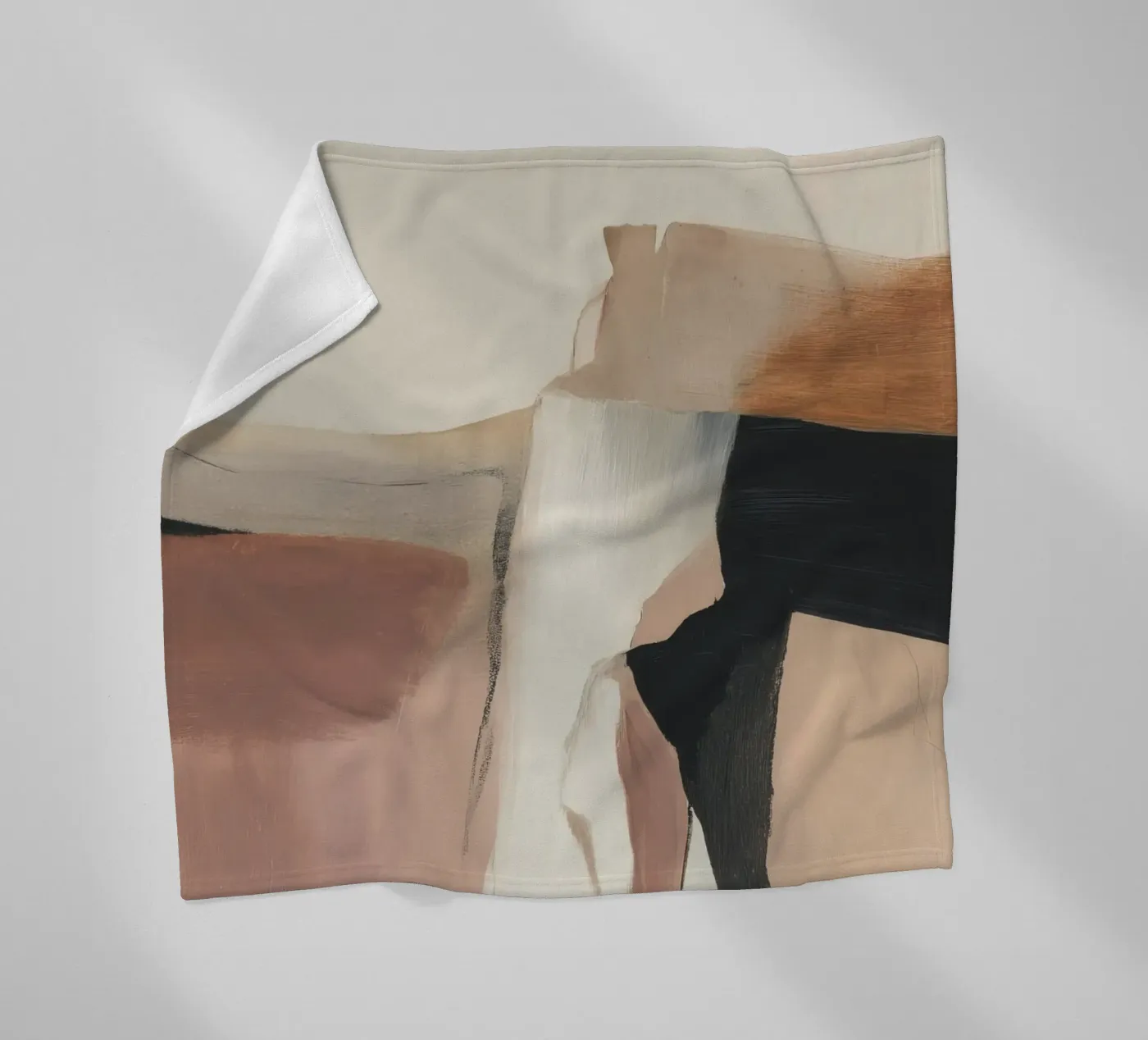 Abstrakte Ebenen Fleecedecke von ThingDesign