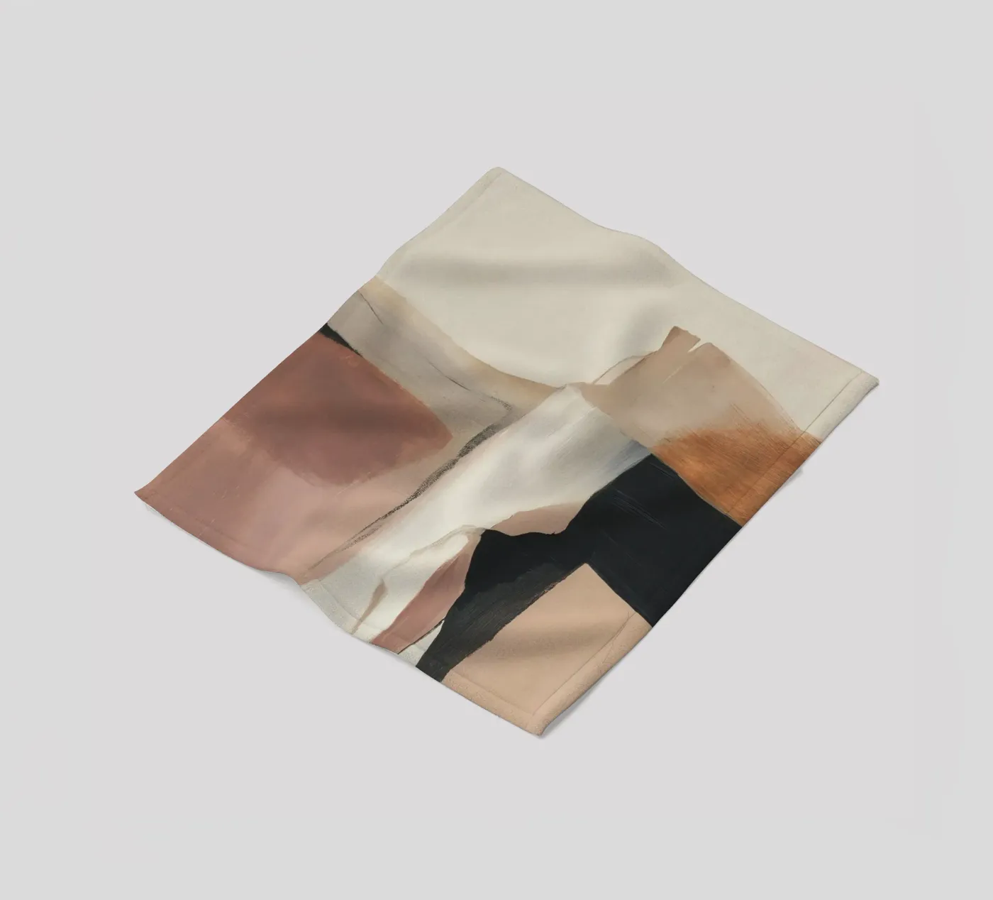 Abstrakte Ebenen Fleecedecke von ThingDesign