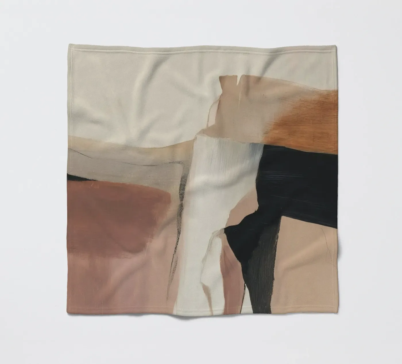 Abstrakte Ebenen Fleecedecke von ThingDesign