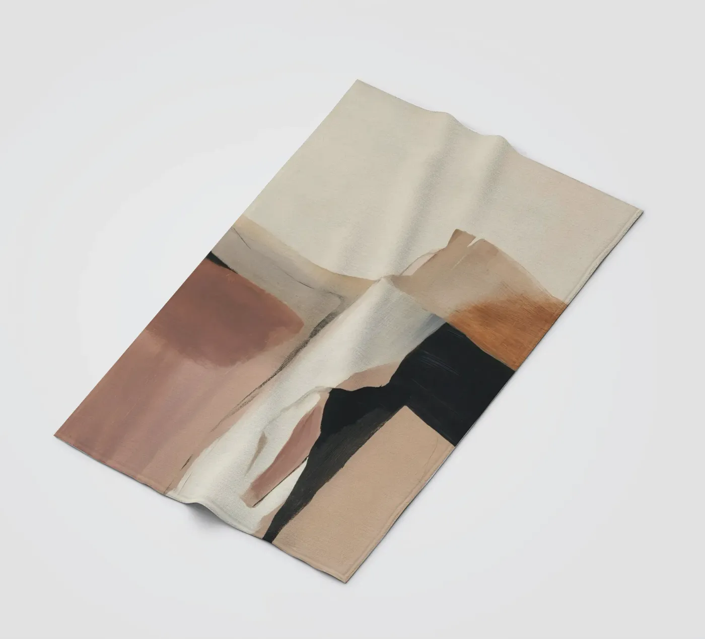 Abstrakte Ebenen Fleecedecke von ThingDesign