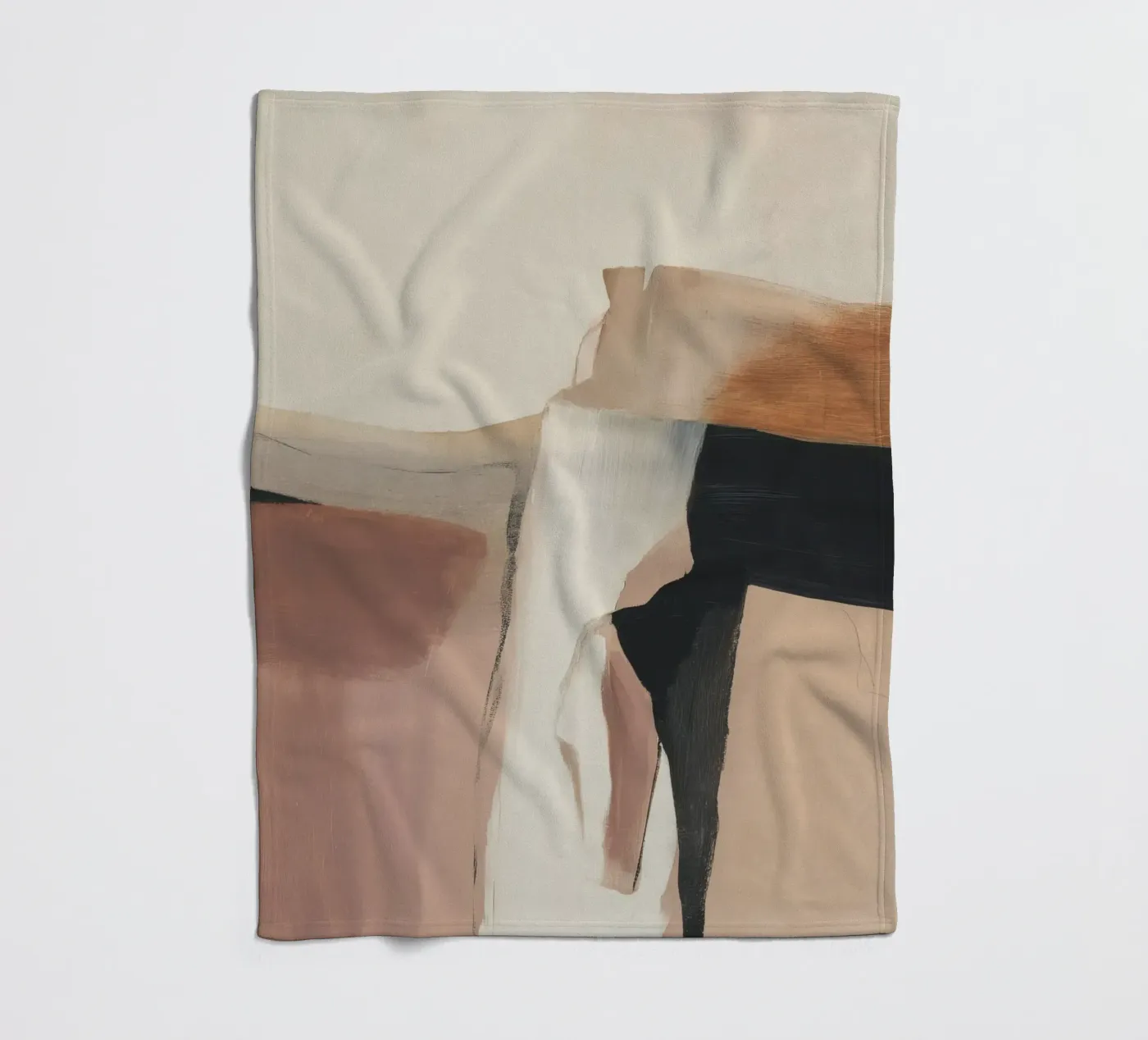 Abstrakte Ebenen Fleecedecke von ThingDesign