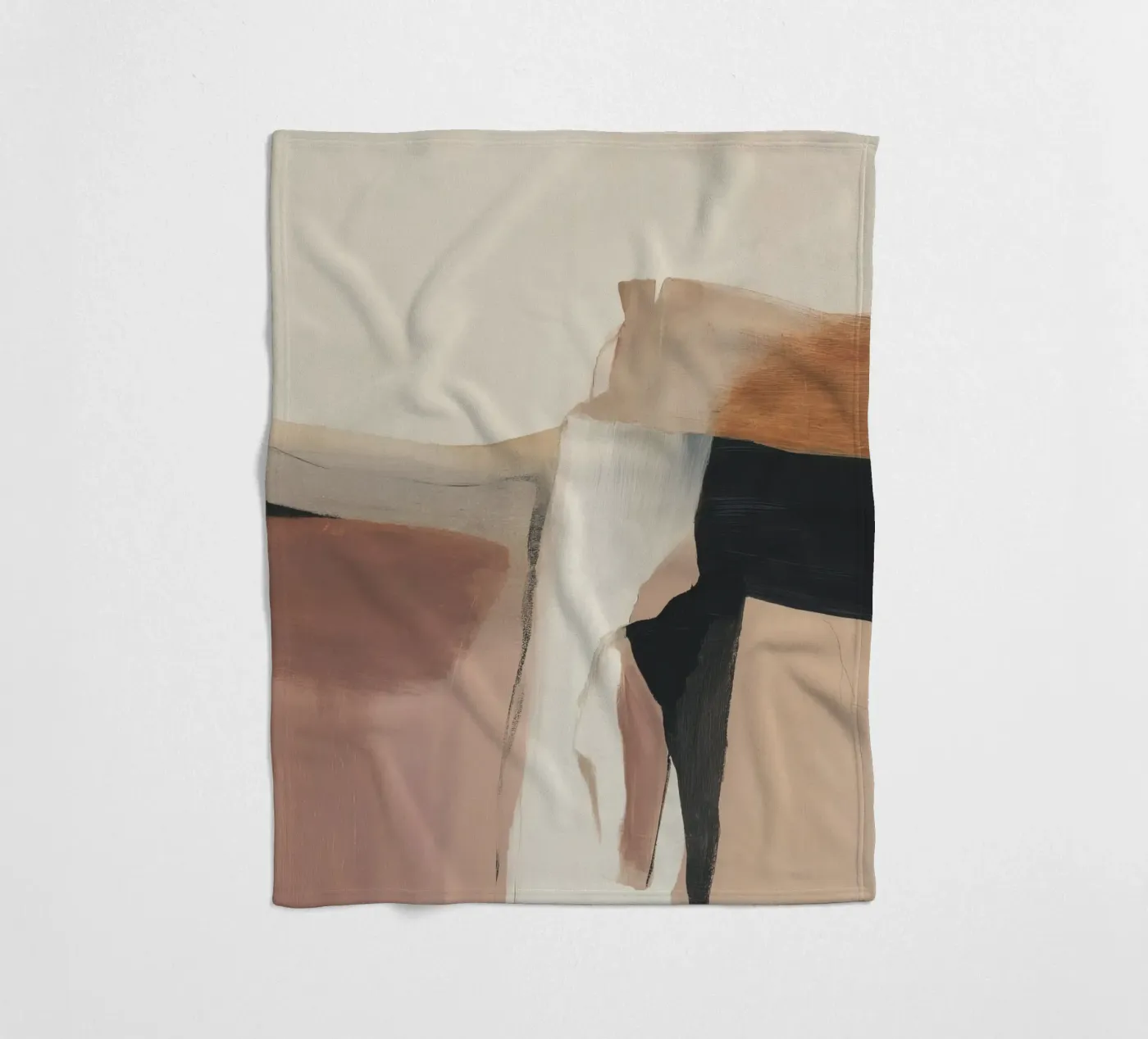 Abstrakte Ebenen Fleecedecke von ThingDesign