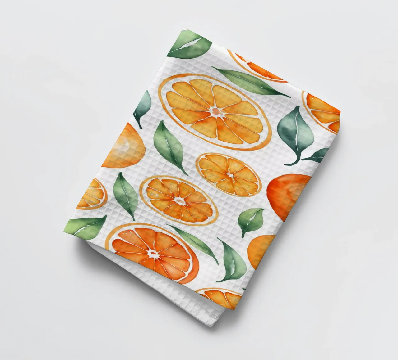 Sinfonia di agrumi canovaccio da cucina da Artistic-shop
