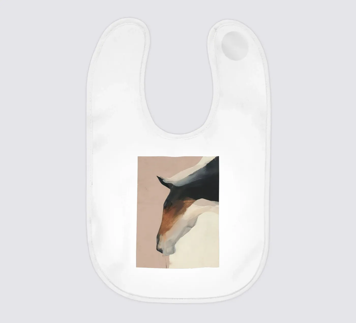 Schattenpferd Babylätzchen von ThingDesign