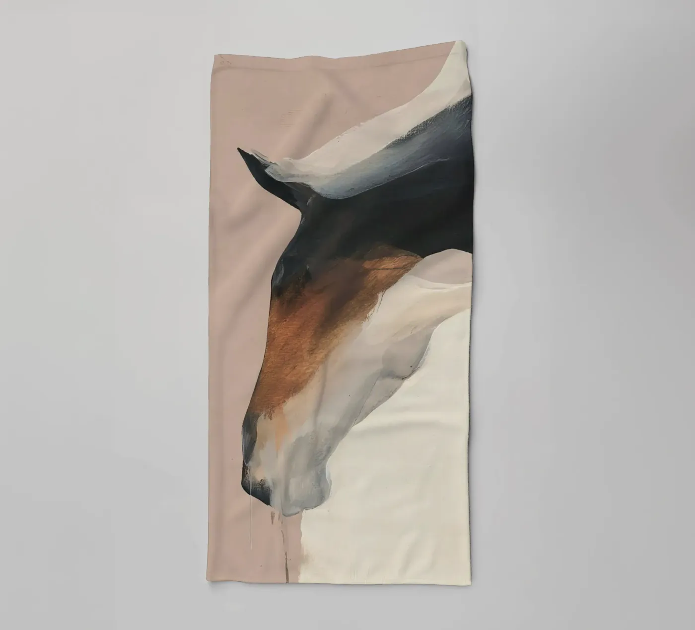 Schattenpferd Handtuch von ThingDesign