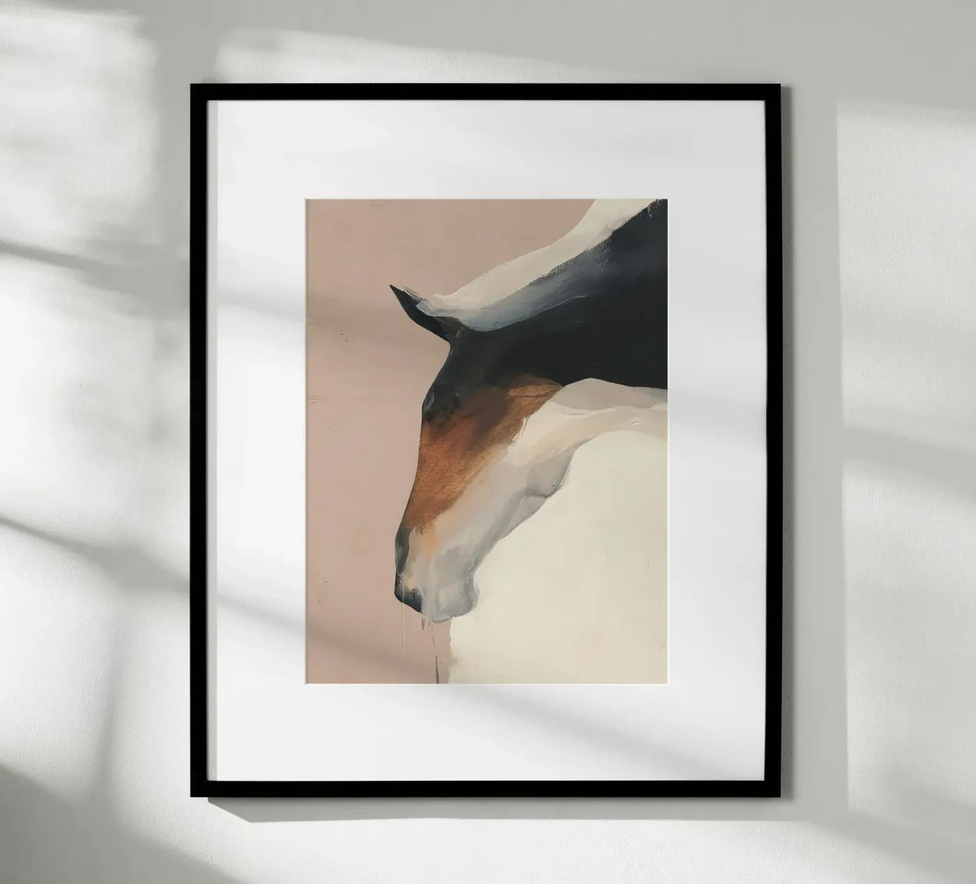Schattenpferd Poster von ThingDesign