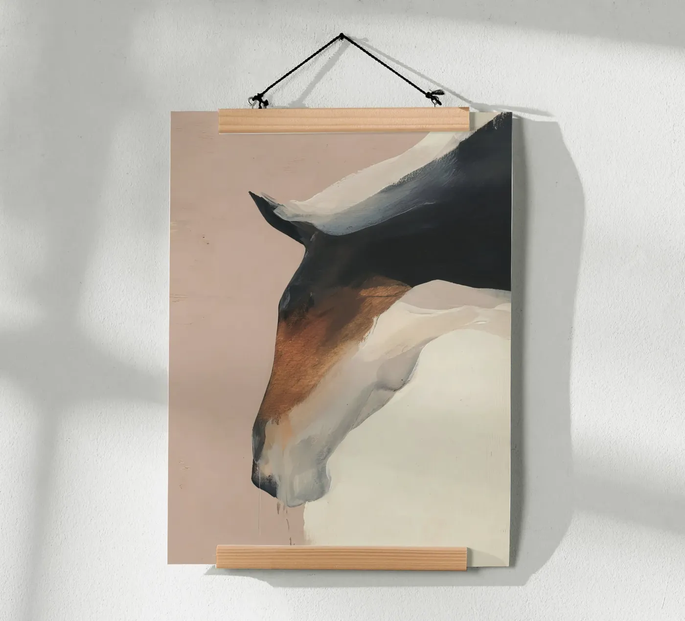 Schattenpferd Poster von ThingDesign