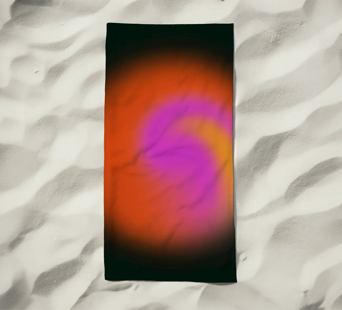 Radiant serviette de plage de Galaxy Eyes