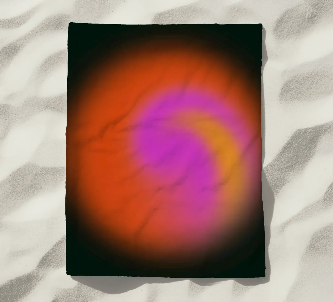 Radiant serviette de plage de Galaxy Eyes