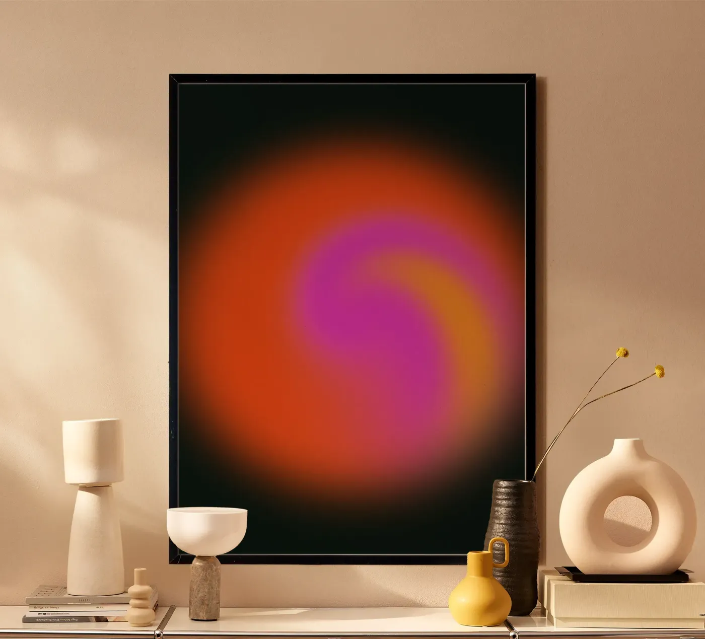 Radiant poster van Galaxy Eyes