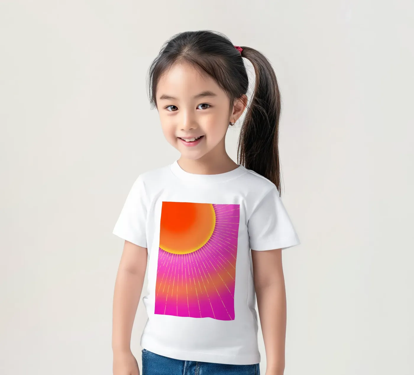 Sun kinder t-shirt van by elle arts moments