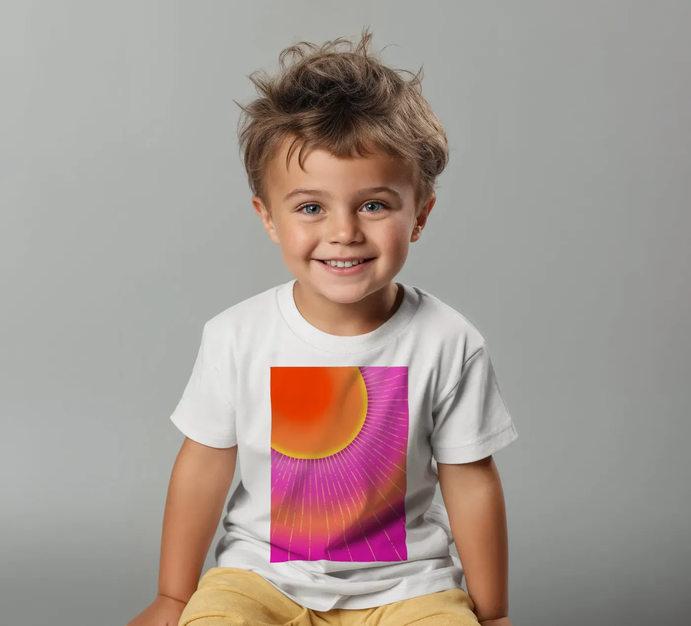 Sun kinder t-shirt van by elle arts moments