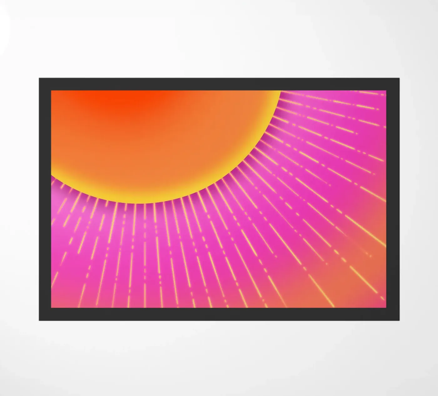 Sun Fußmatte von by elle arts moments