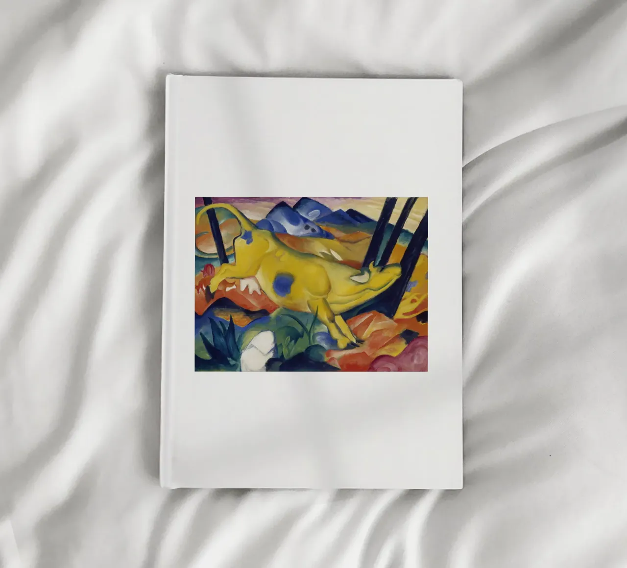 Franz Marc - Vache jaune carnet de notes de ARTOTHEK