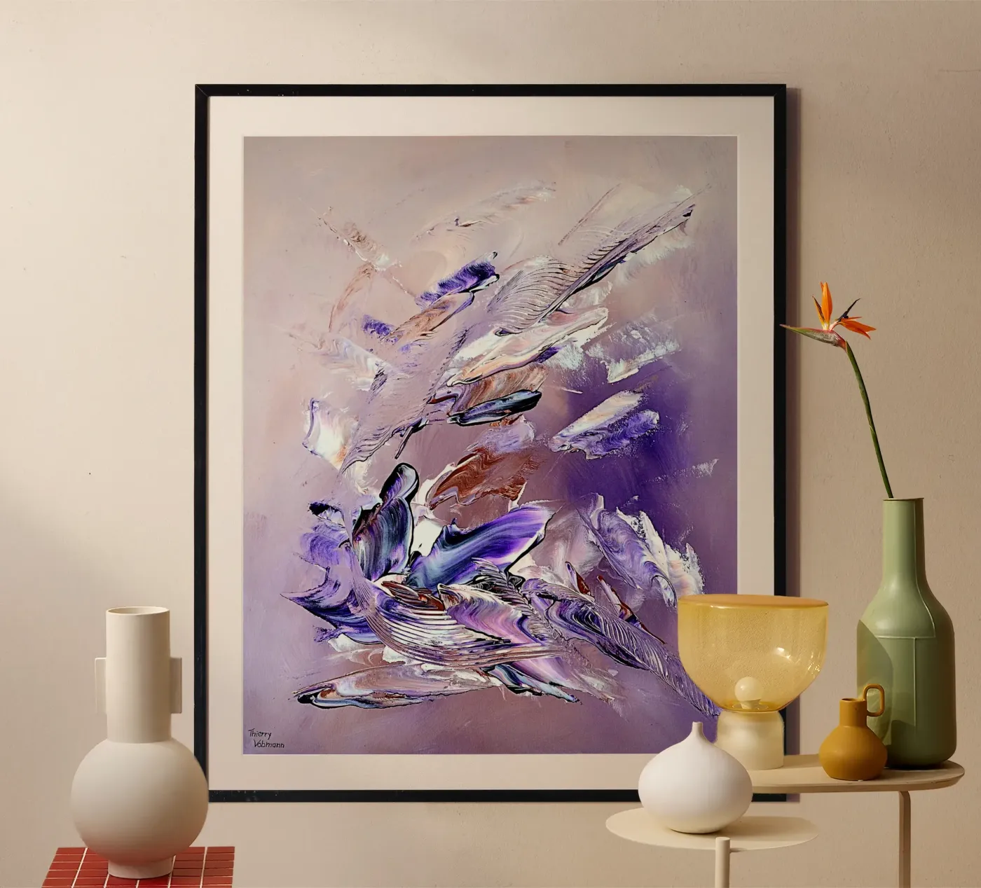 Voluptuously poster by THIERRY VOBMANN CREATION