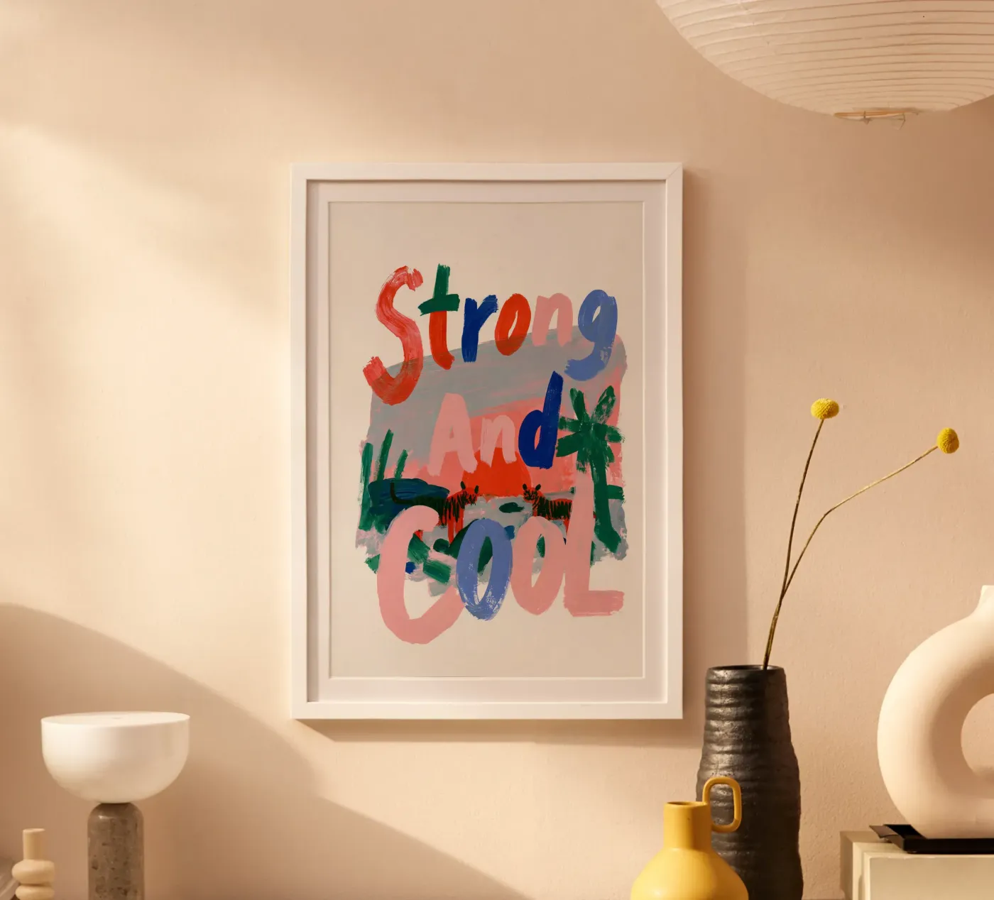 Strong And Cool poster da treechild