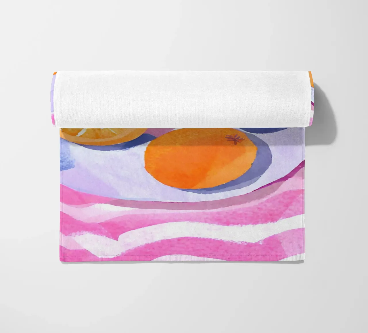 Orangen auf Teller telo mare da Ohkimiko