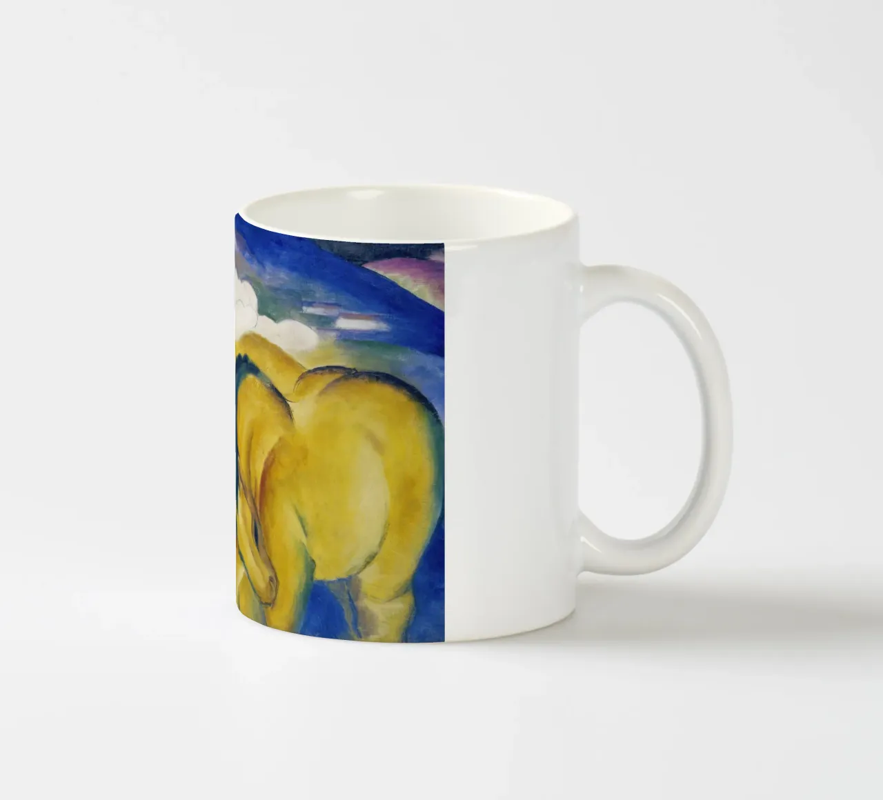 Franz Marc - Piccoli cavalli gialli tazza in ceramica da ARTOTHEK