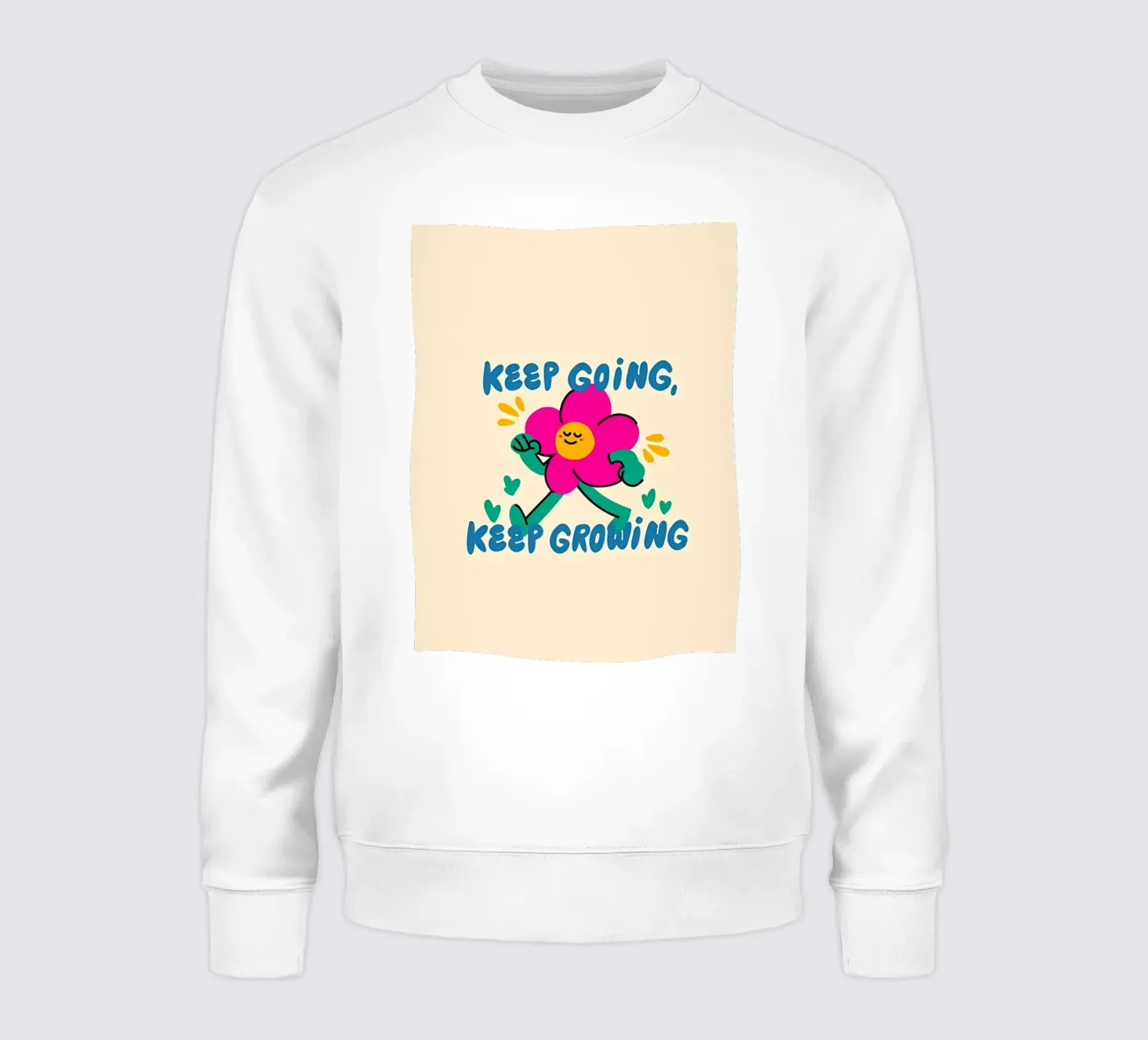 Keep going sweatshirt by Manh beo