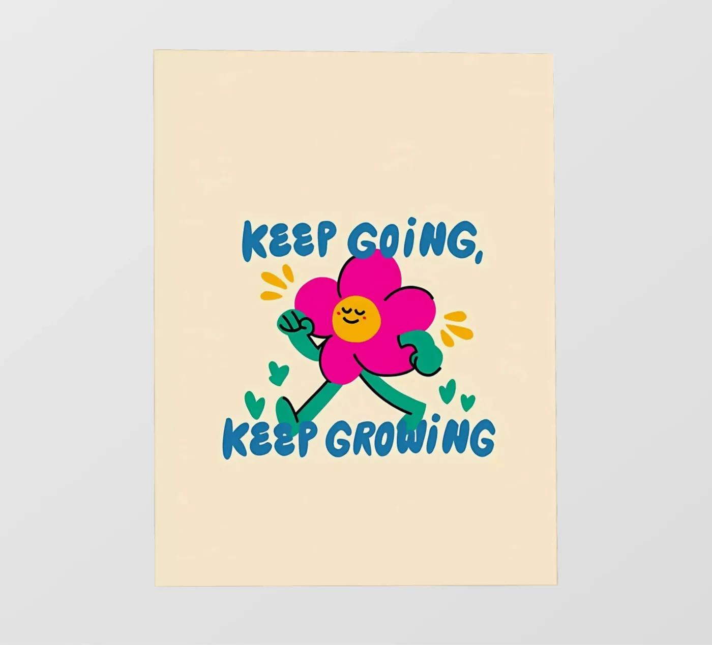 Keep going pvc cover by Manh beo