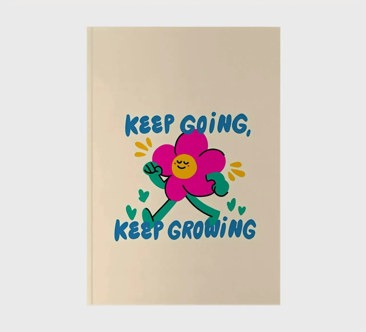 Keep going notebook by Manh beo