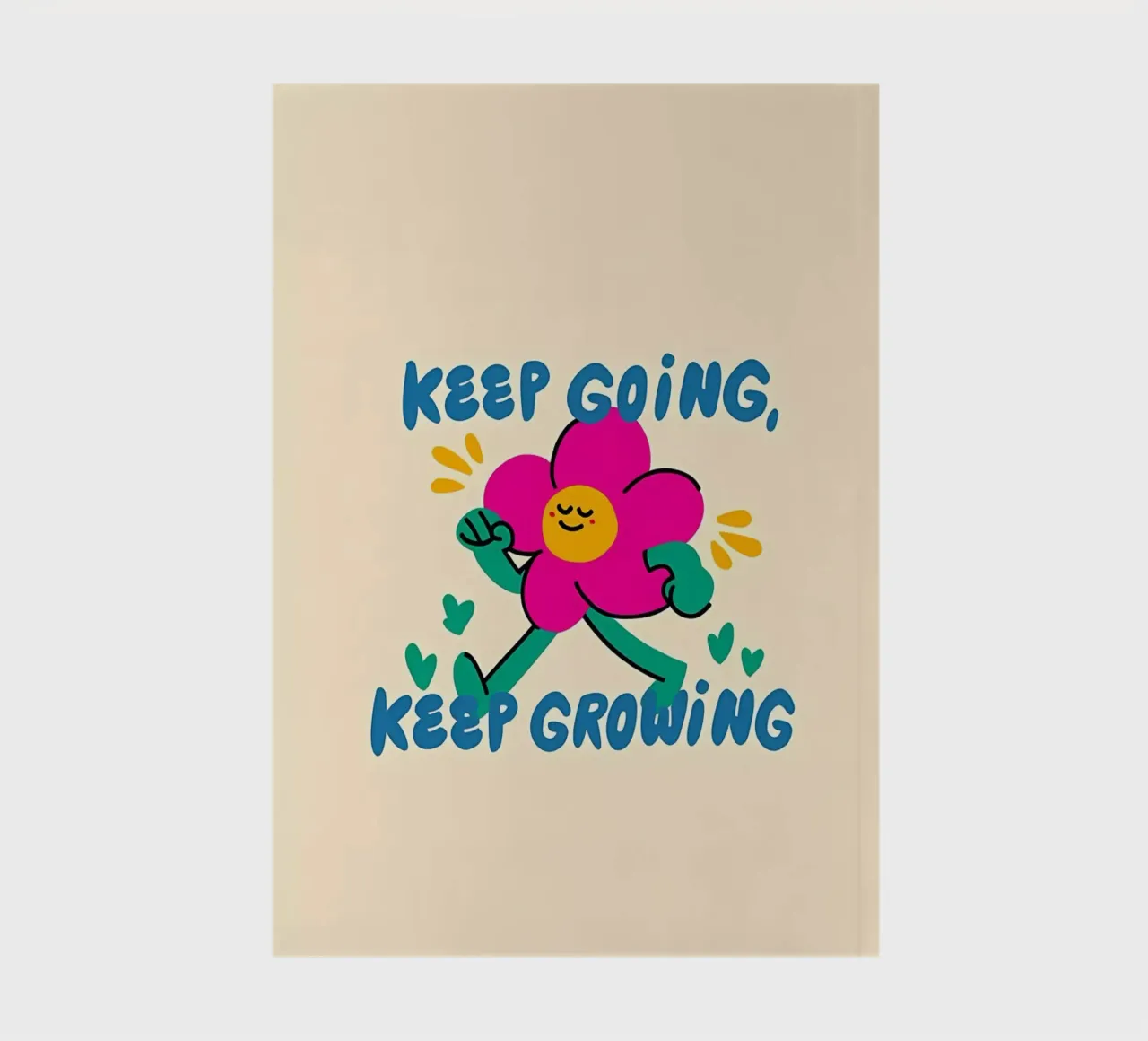 Keep going notebook by Manh beo