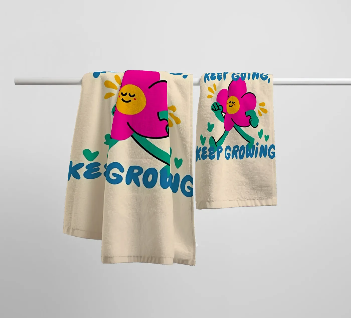 Doorgaan badhanddoek van Manh beo