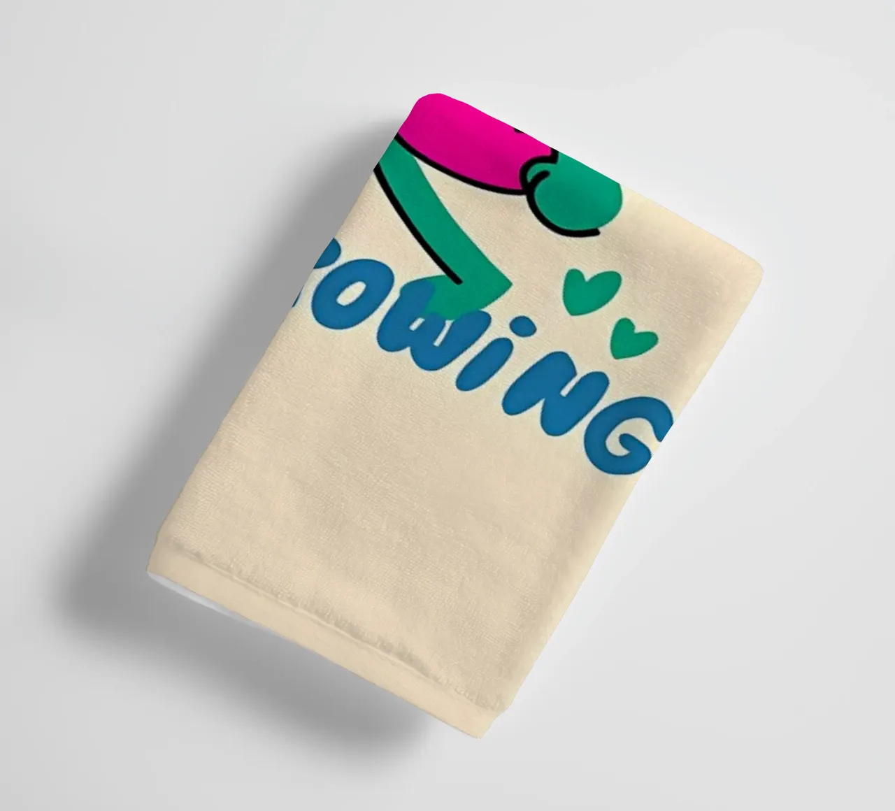 Keep going towel by Manh beo