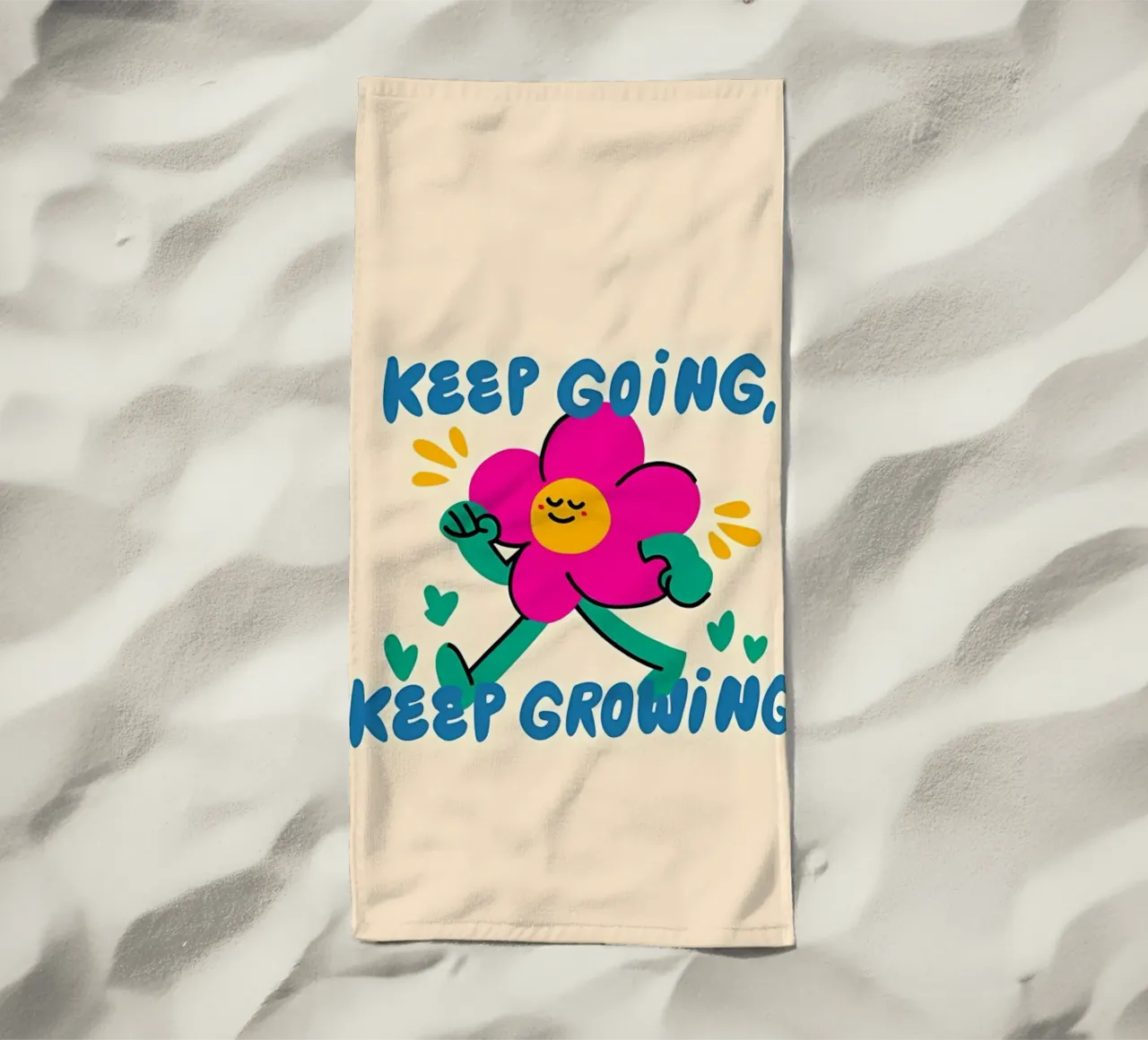 Continuare ad andare avanti telo mare da Manh beo