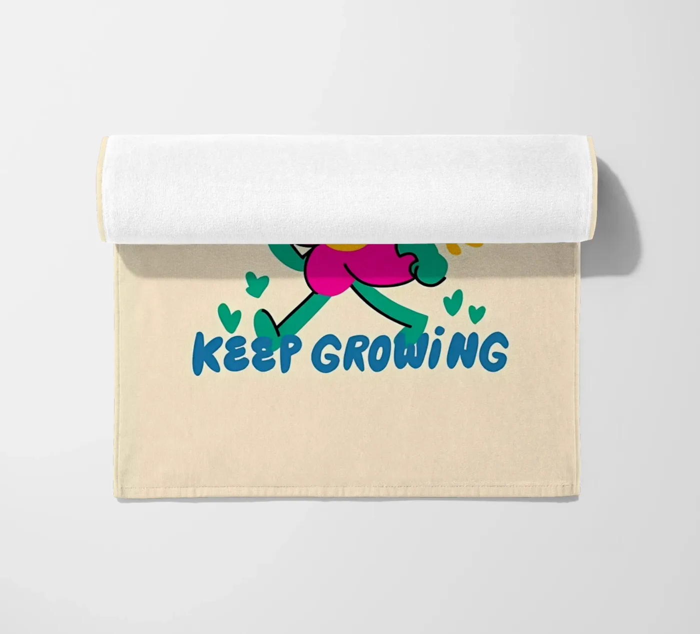 Weitermachen Strandtuch von Manh beo