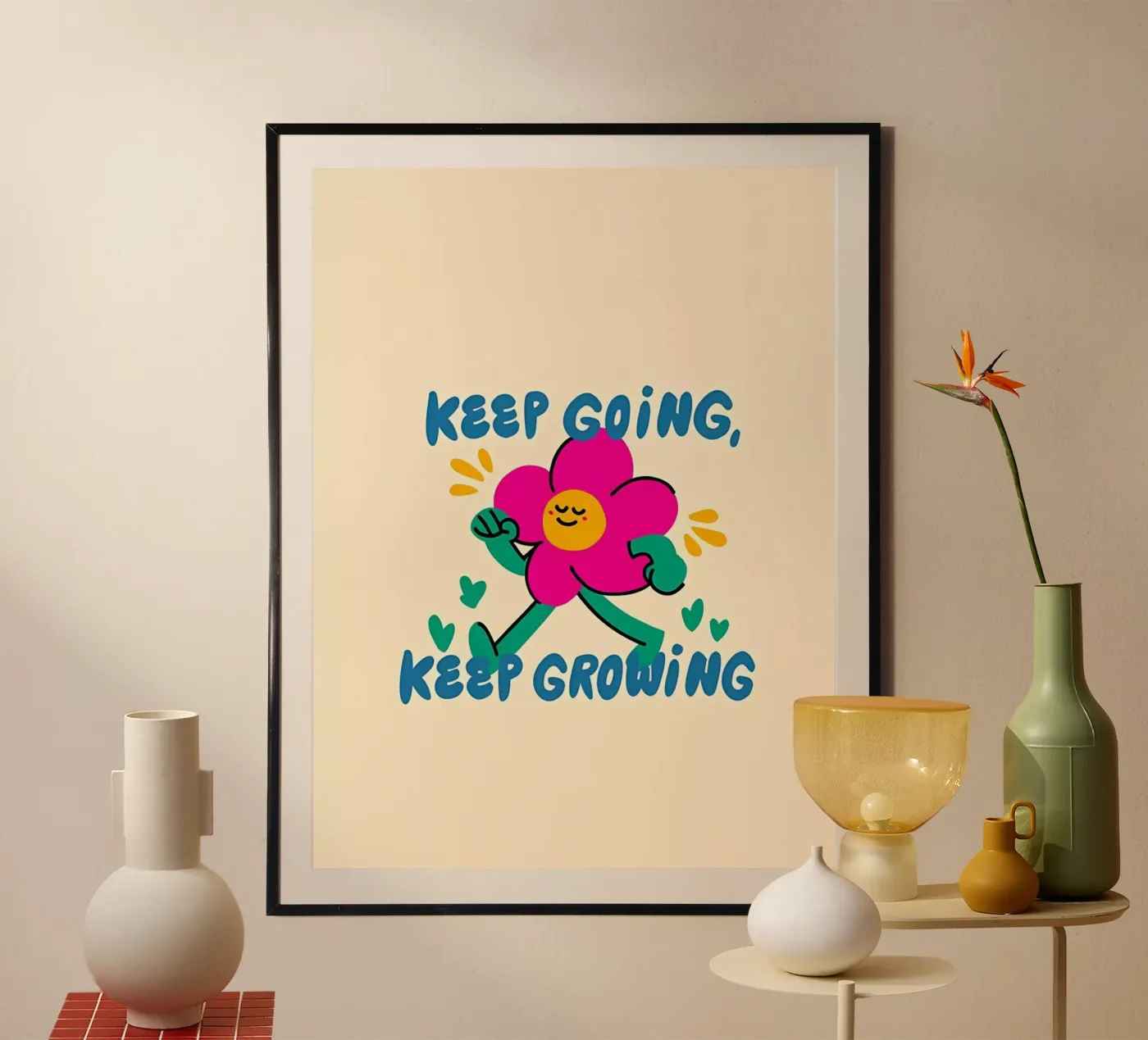 Continuare ad andare avanti poster da Manh beo