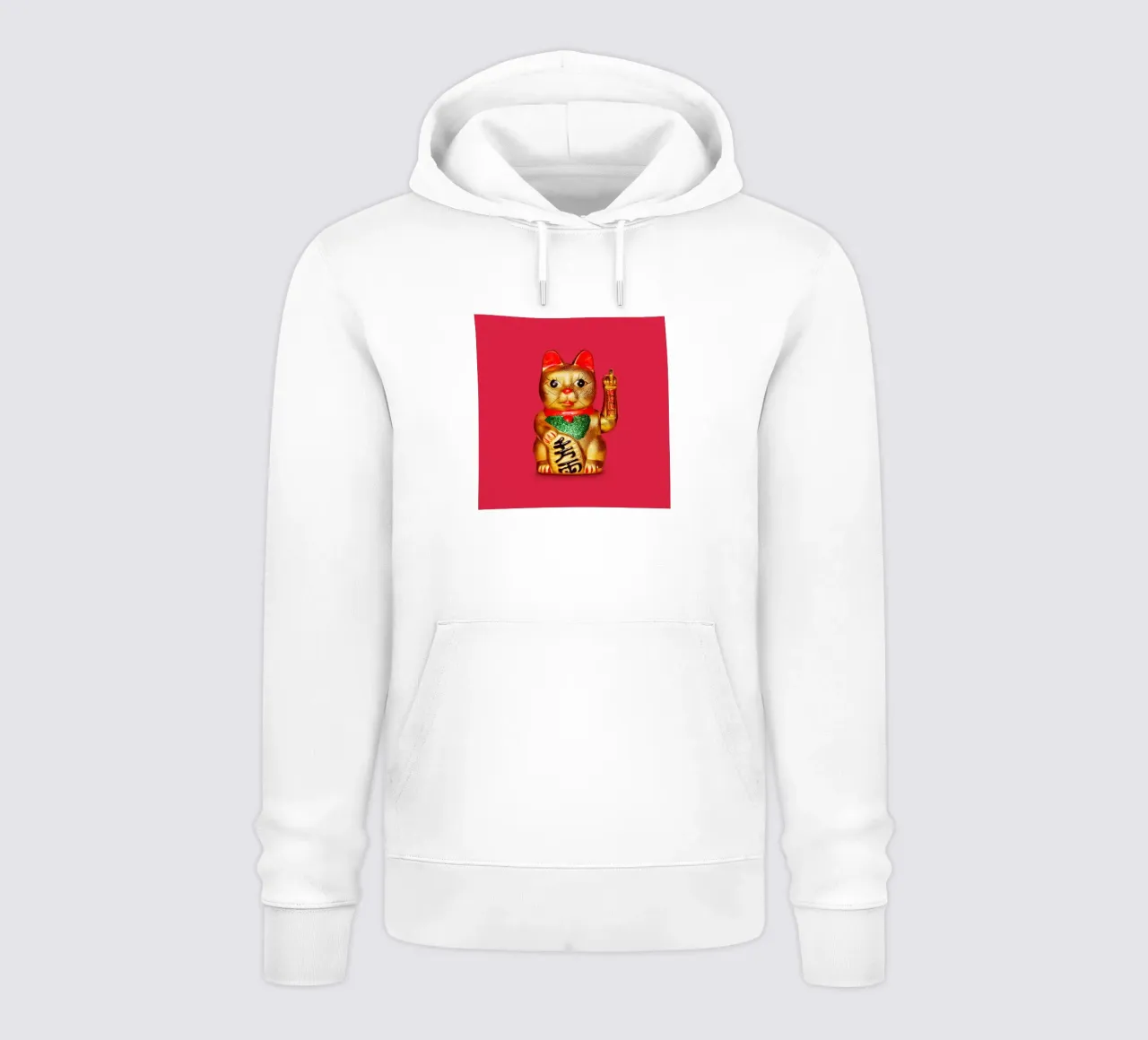 Gatto fortunato felpa con cappuccio da 360brain