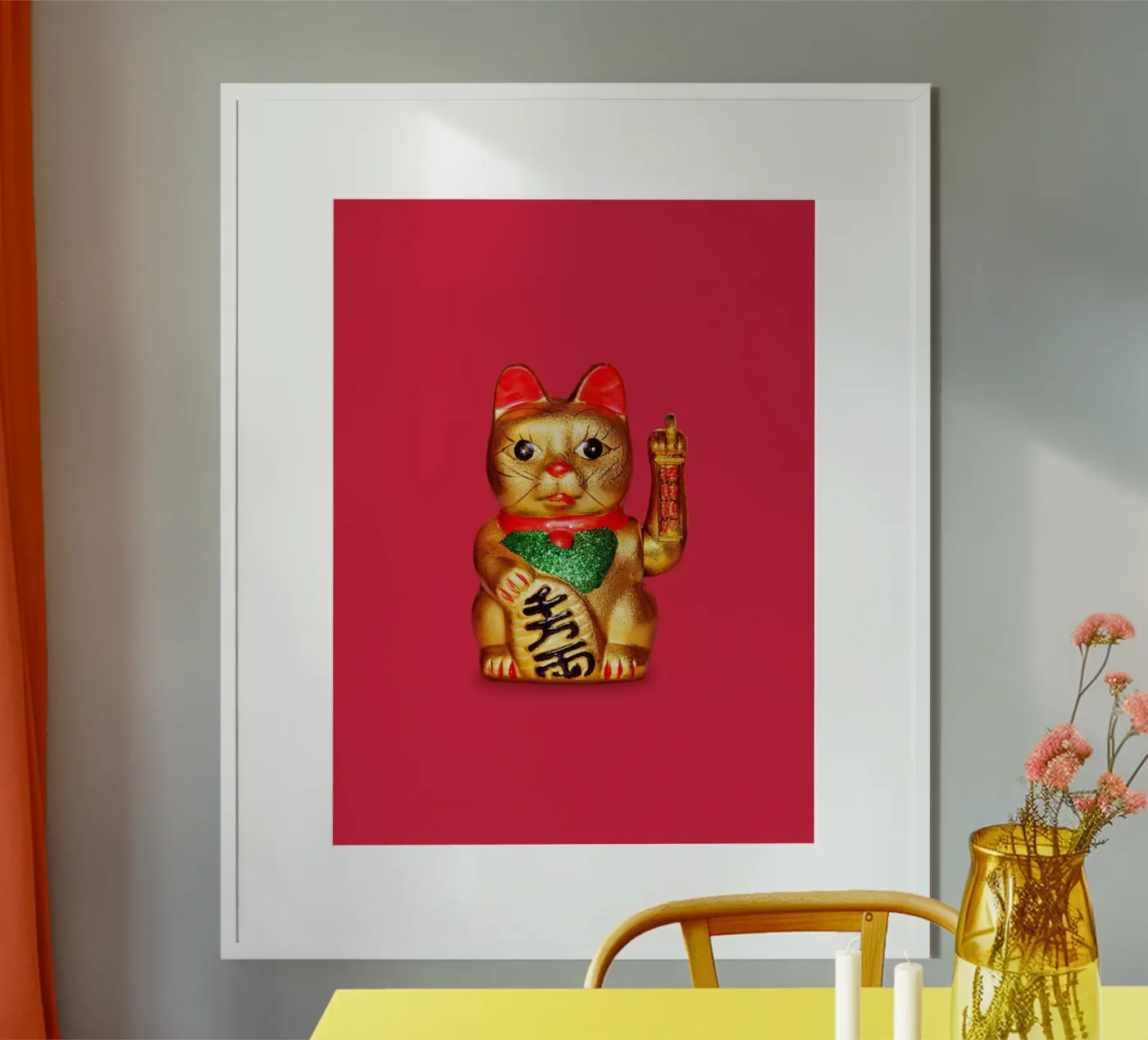 Lucky cat poster by 360brain