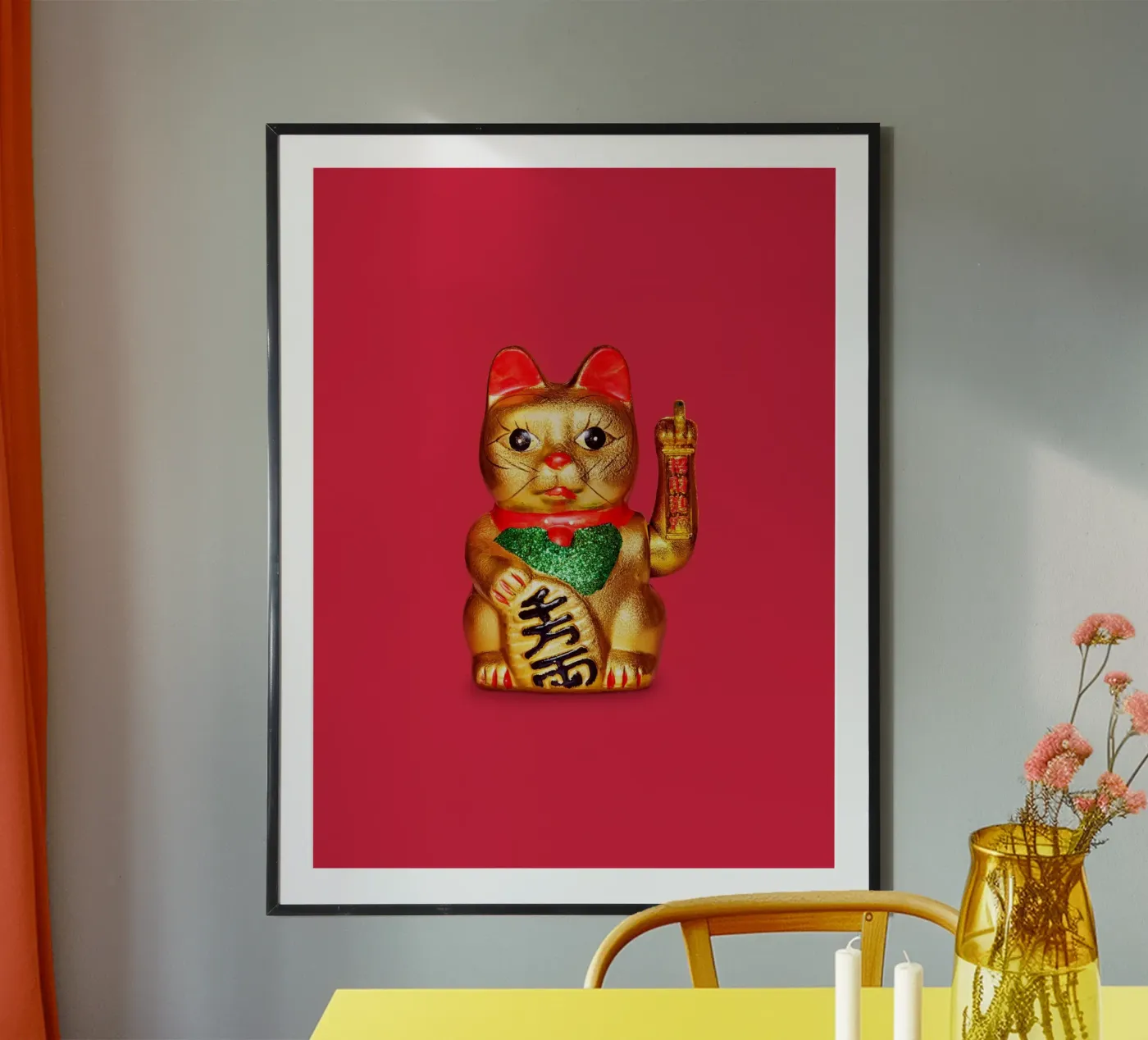 Lucky cat poster by 360brain