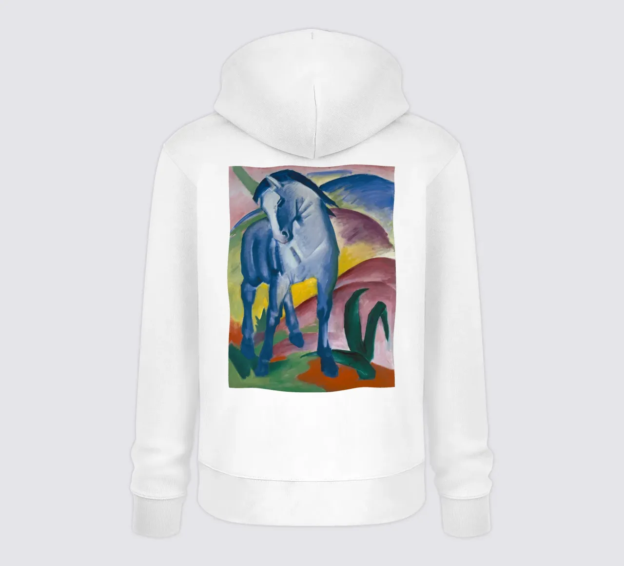 Franz Marc - Cavallo blu I. felpa con cappuccio da ARTOTHEK