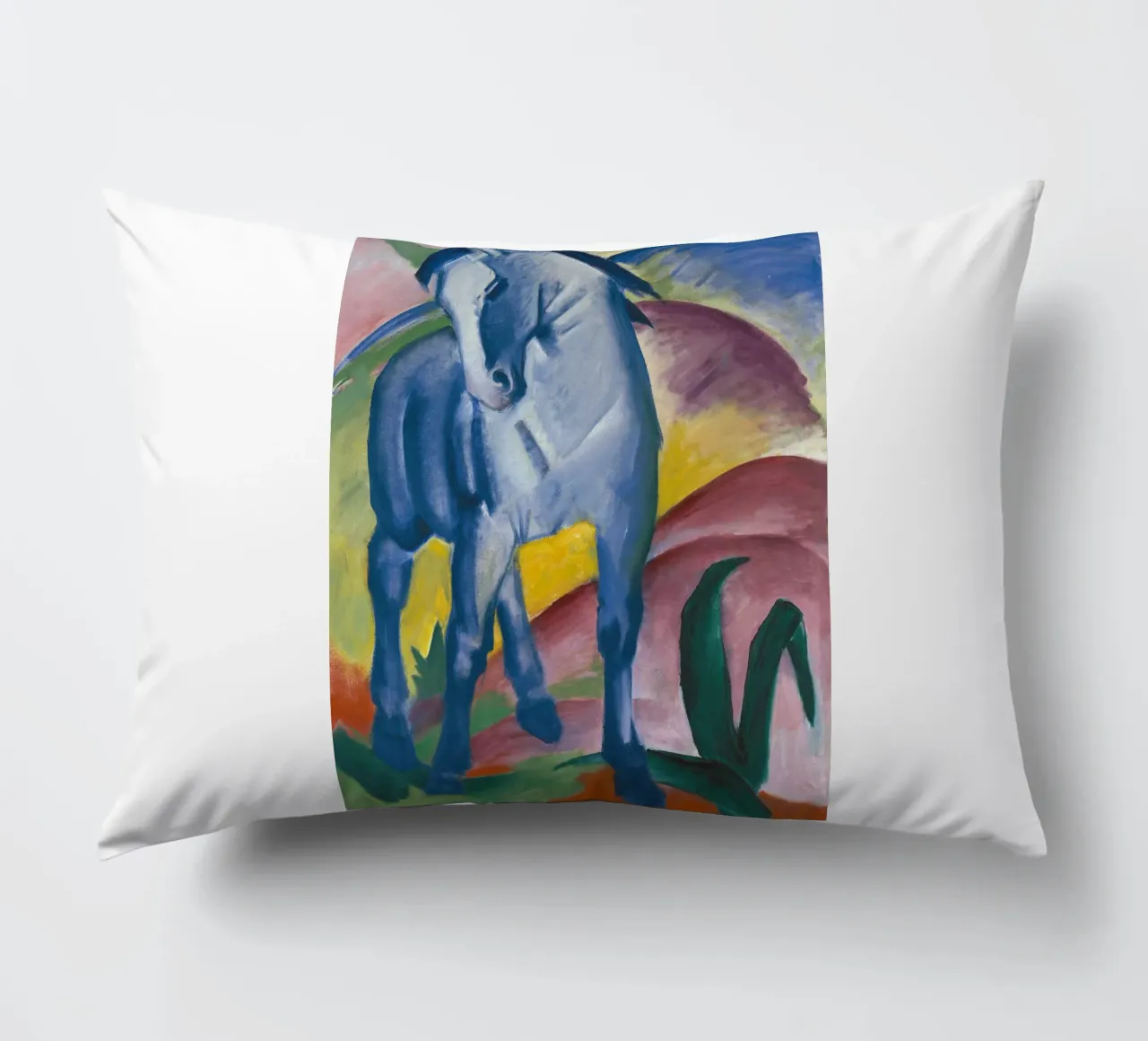 Franz Marc - Cavallo blu I. cuscino da ARTOTHEK