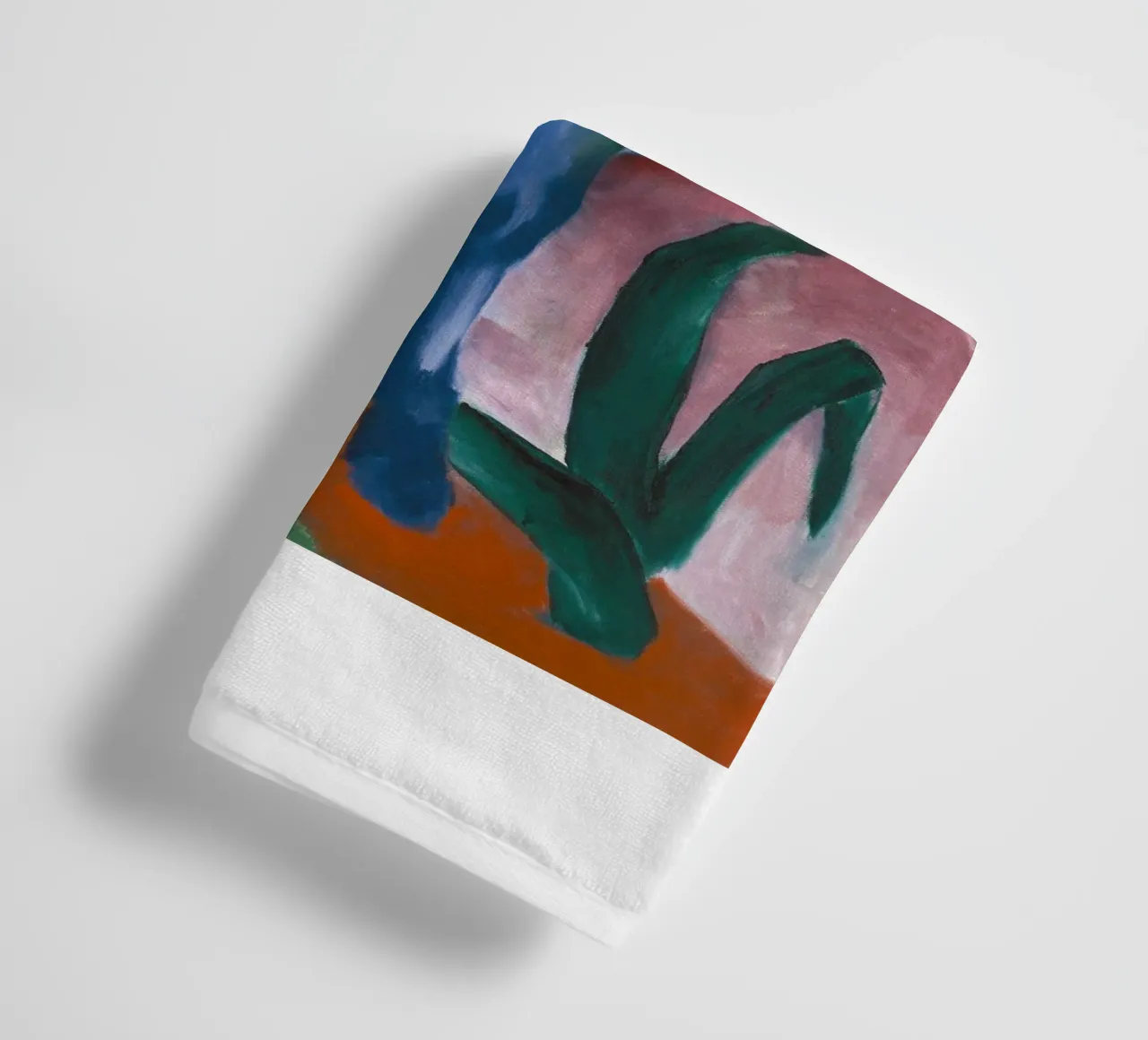 Franz Marc - Cavallo blu I. asciugamano da bagno da ARTOTHEK