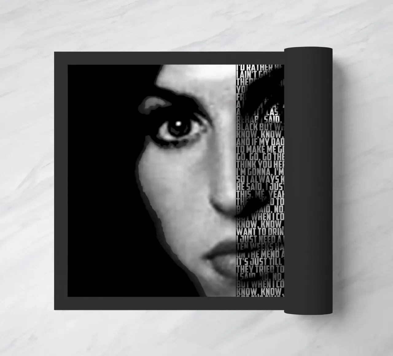 Afkicken deurmat van Gunawan Rb