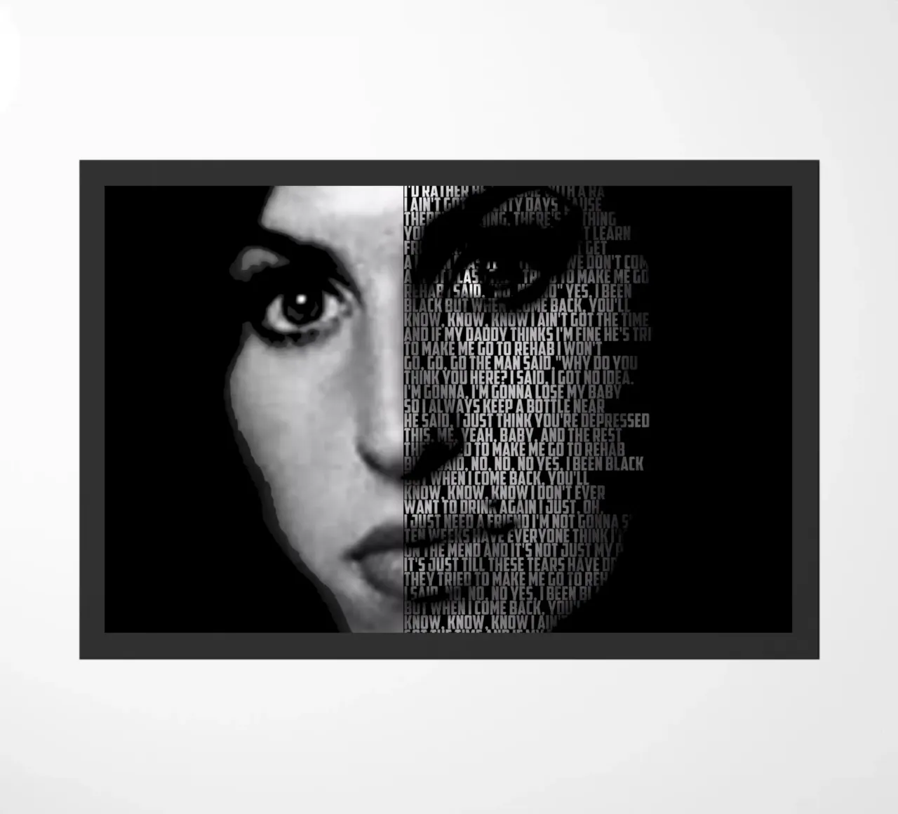 Afkicken deurmat van Gunawan Rb