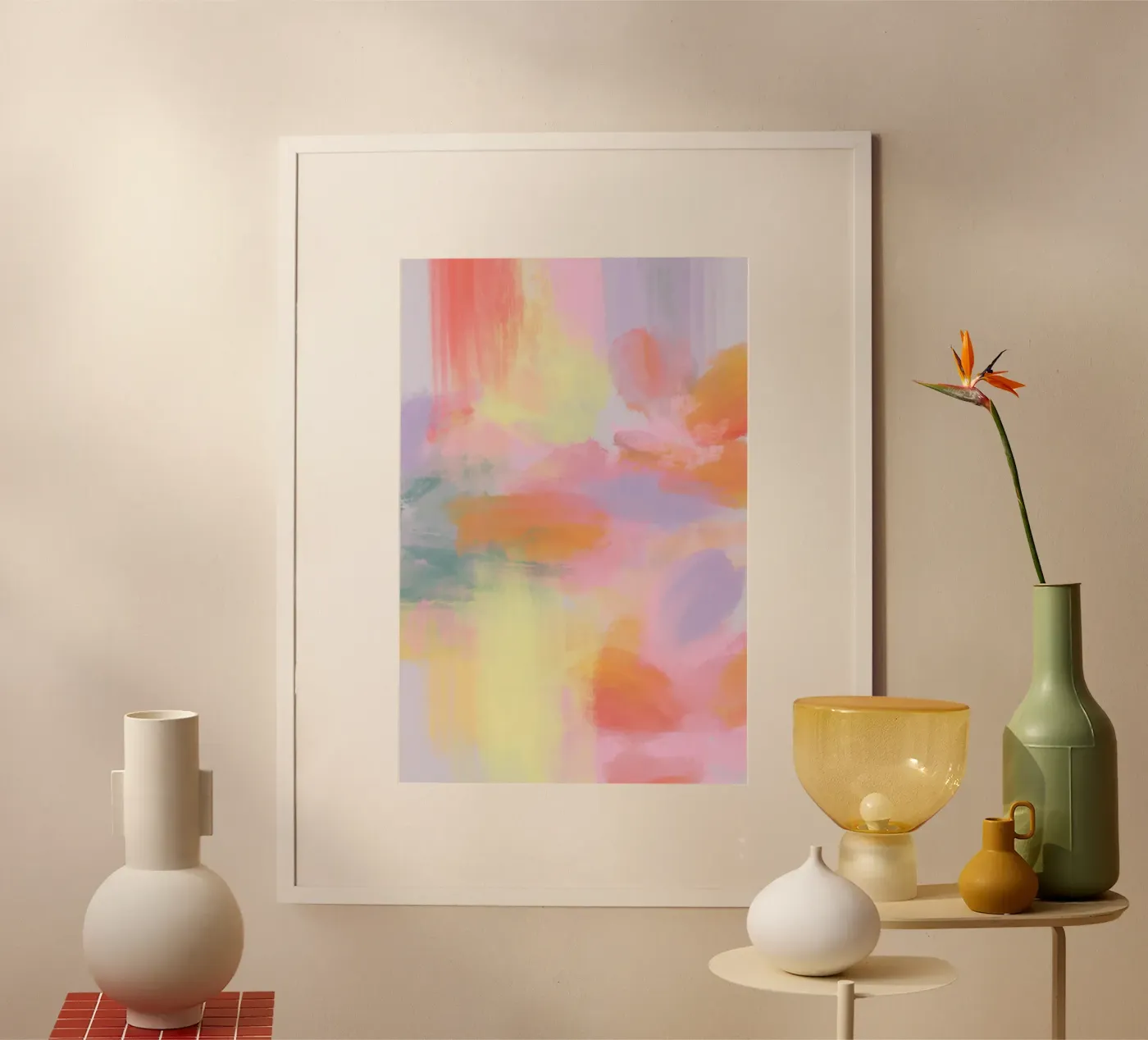 Soft Cloudscape poster by Bold Type Co.