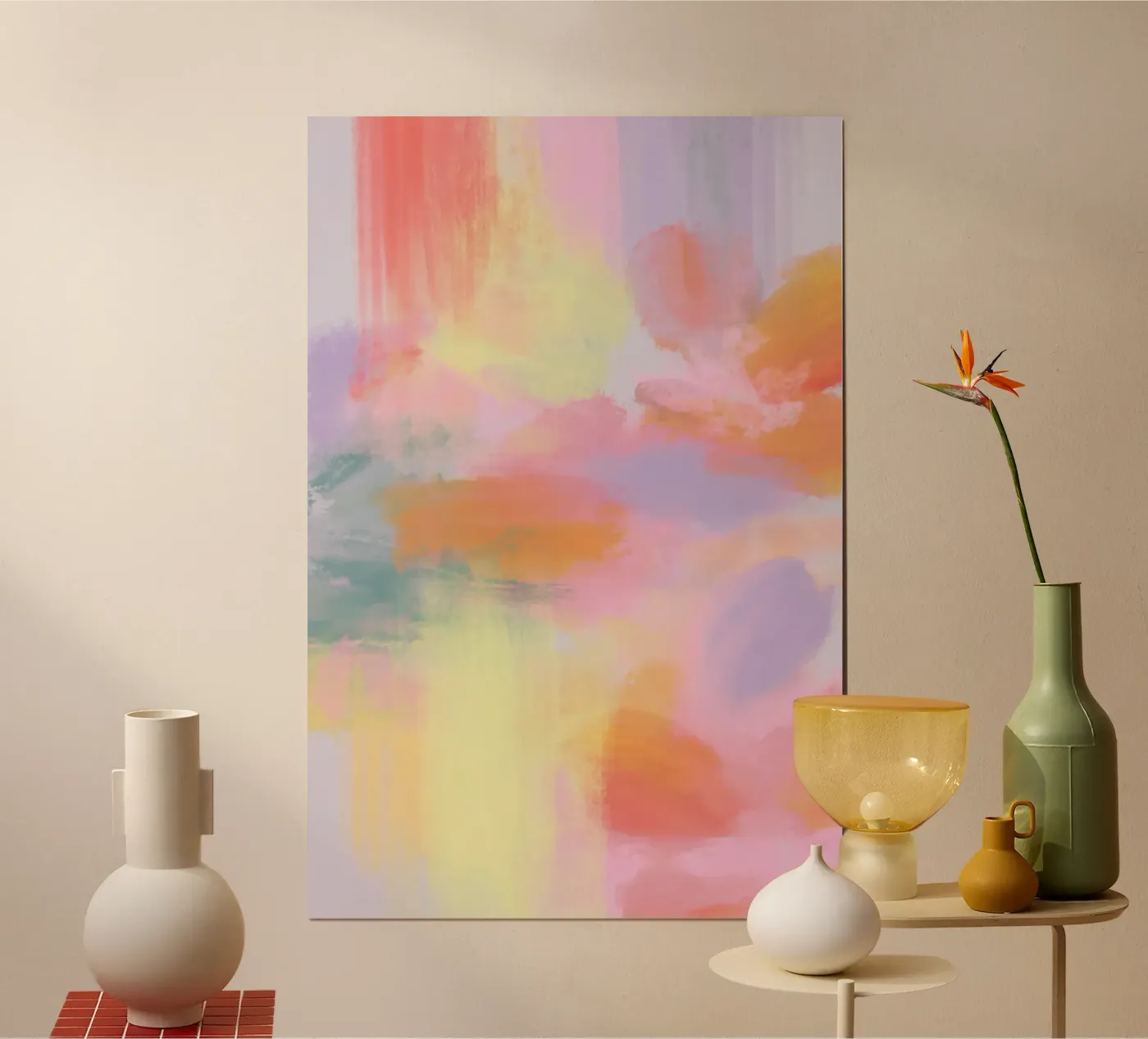 Soft Cloudscape poster by Bold Type Co.