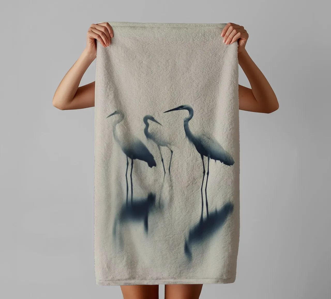Three Birds asciugamano da bagno da treechild